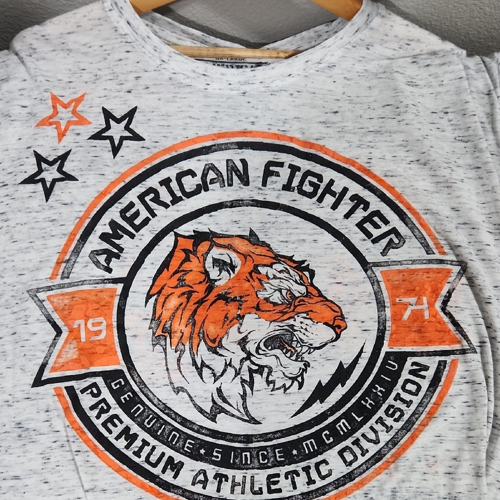 American Fighter Gray T-Shirt for Men